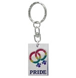 Lesbian Pride Key Chain